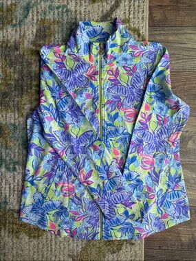 Lilly Pulitzer Zip Up Jacket